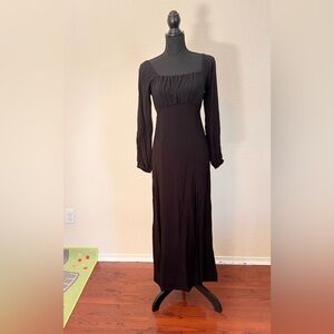 OLD NEVY! 
Elegant Black Maxi Dress
